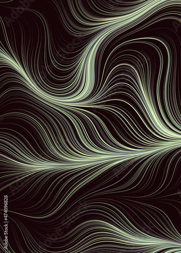 Abstract Perlin Noise Geometric Pattern generative computational art illustration