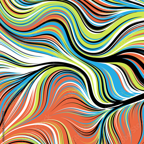 Abstract Perlin Noise Geometric Pattern generative computational art illustration
