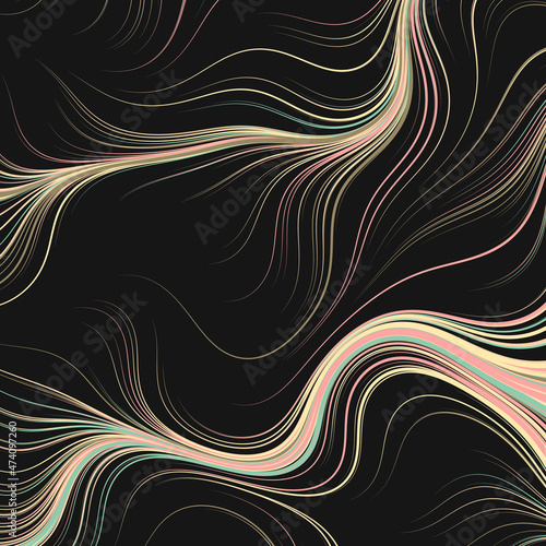 Abstract Perlin Noise Geometric Pattern generative computational art illustration