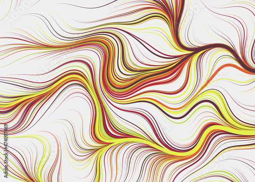 Abstract Perlin Noise Geometric Pattern generative computational art illustration