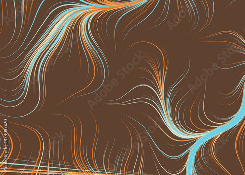 Abstract Perlin Noise Geometric Pattern generative computational art illustration