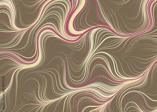 Abstract Perlin Noise Geometric Pattern generative computational art illustration