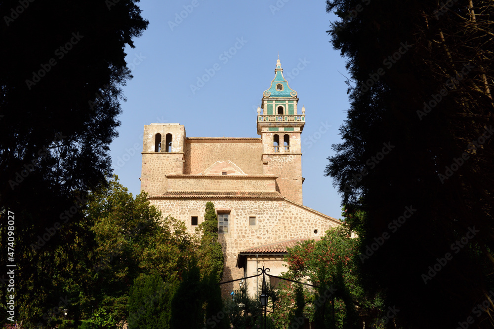 Fototapeta premium Kartause von Valldemossa, Mallorca, Spanien