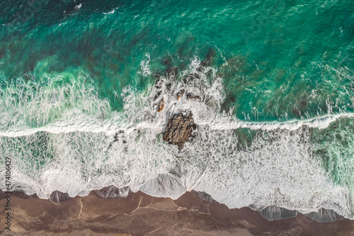 waves from above