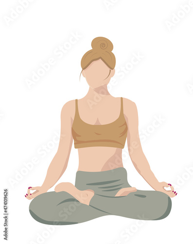 Wallpaper Mural Lotus position Torontodigital.ca