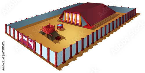 tabernáculo, deserto, religião, hebreu, israel, judeu, judaico, moisés