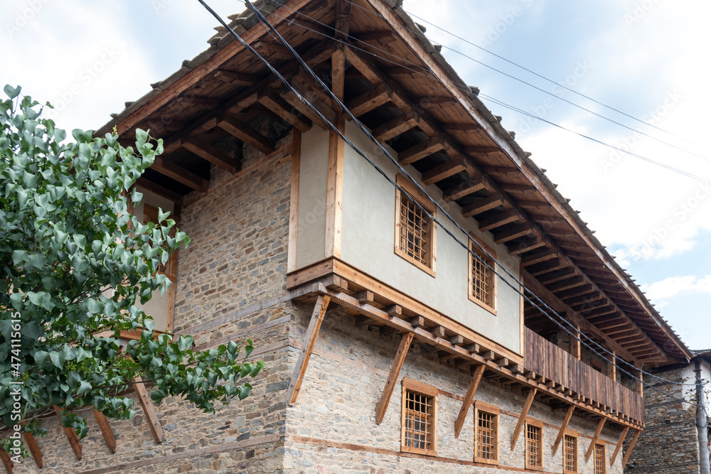 Village of Kovachevitsa with nineteenth century houses, Bulgaria Village of Kovachevitsa with nineteenth century houses, Bulgaria