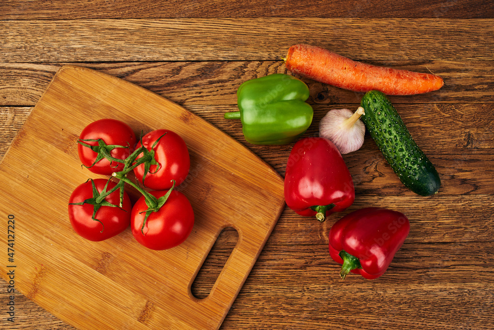 Ingredients fresh food diet health launch nutrition view from above Ingredients fresh food diet health launch nutrition view from above