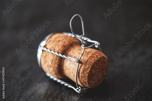 close up of a cork