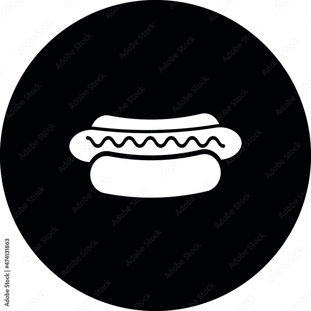 Hotdog hot dog sausage on a bun flat vector icon for food apps and websites
Hotdog hot dog sausage on a bun flat vector icon for food apps and websites