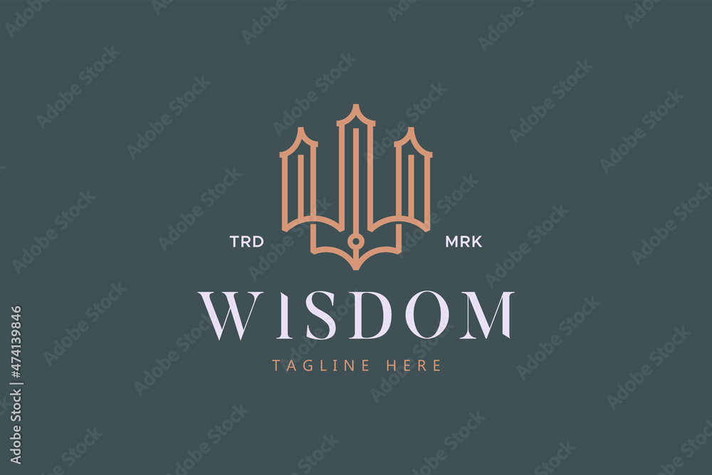 Letter W Abstract Luxury and Premium Concept Logo Letter W Abstract Luxury and Premium Concept Logo