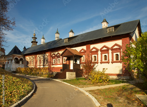 Tsaritsyn chambers at Savvino-Storozhevsky monastery (Storozhi monastery of St. Savva). Zvenigorod. Russia photo