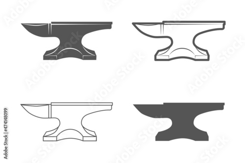 Anvil. Blacksmith equipment.
