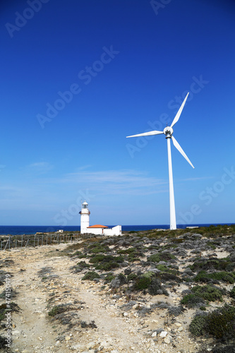 wind turbine on the sea