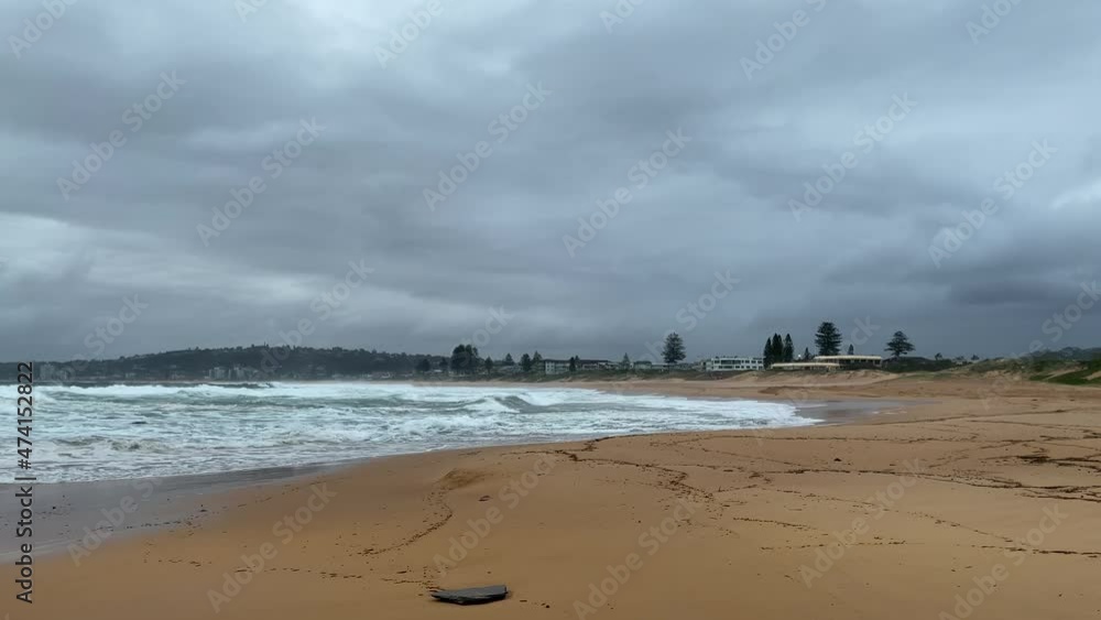 Stormy day at Narrabeen Beach, Sydney, Australia. Stormy day at Narrabeen Beach, Sydney, Australia.
