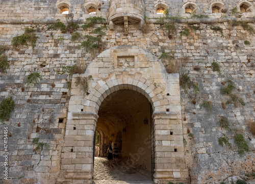 Entrance of the Venetian fortress of Rethymnon, Crete, Greece © wjarek