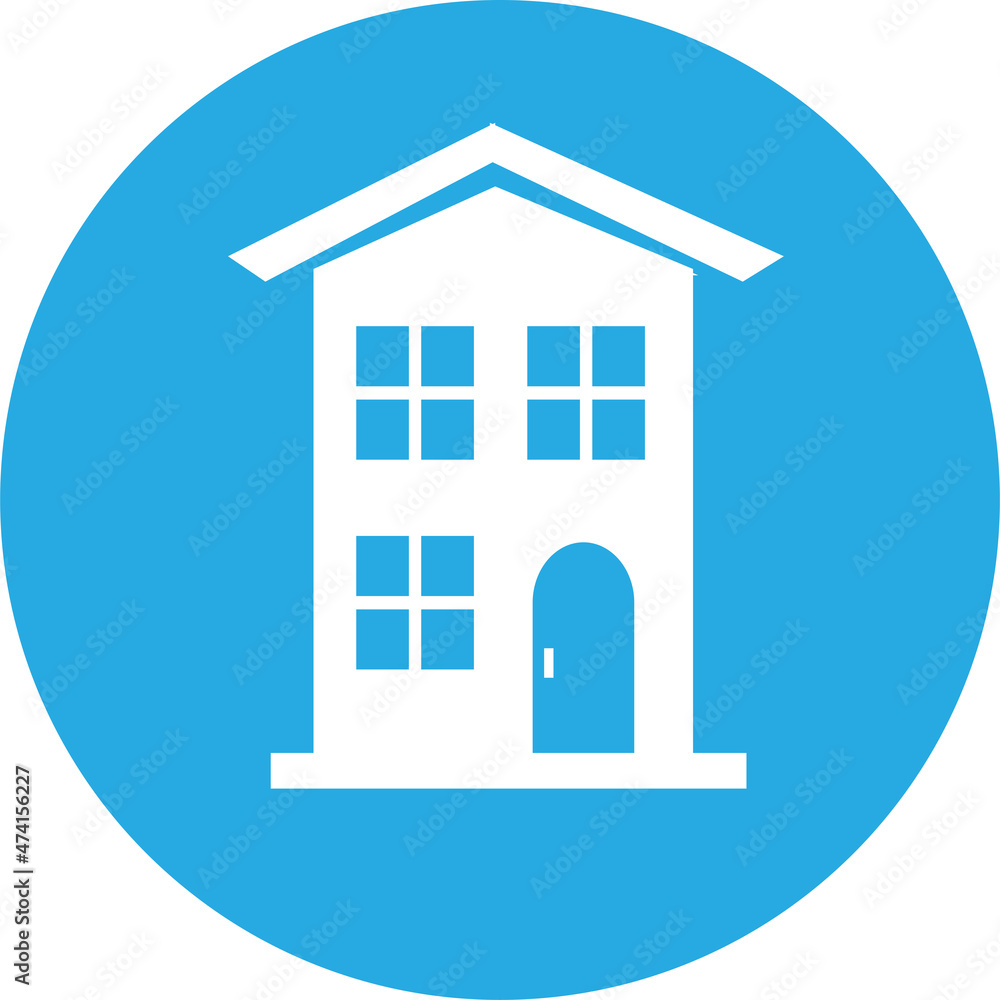 Fototapeta premium House symbol and home icon sign design