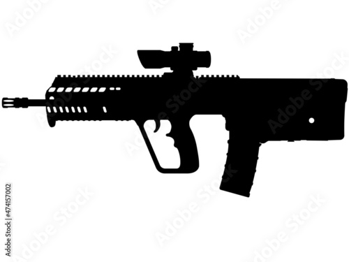 X95 X Tactical is a further development of the TAR-21 fully automatic machine gun. Israeli Infantry and US Coast Guard, Marine Corps, Navy and Space Force machine gun Carbine. 