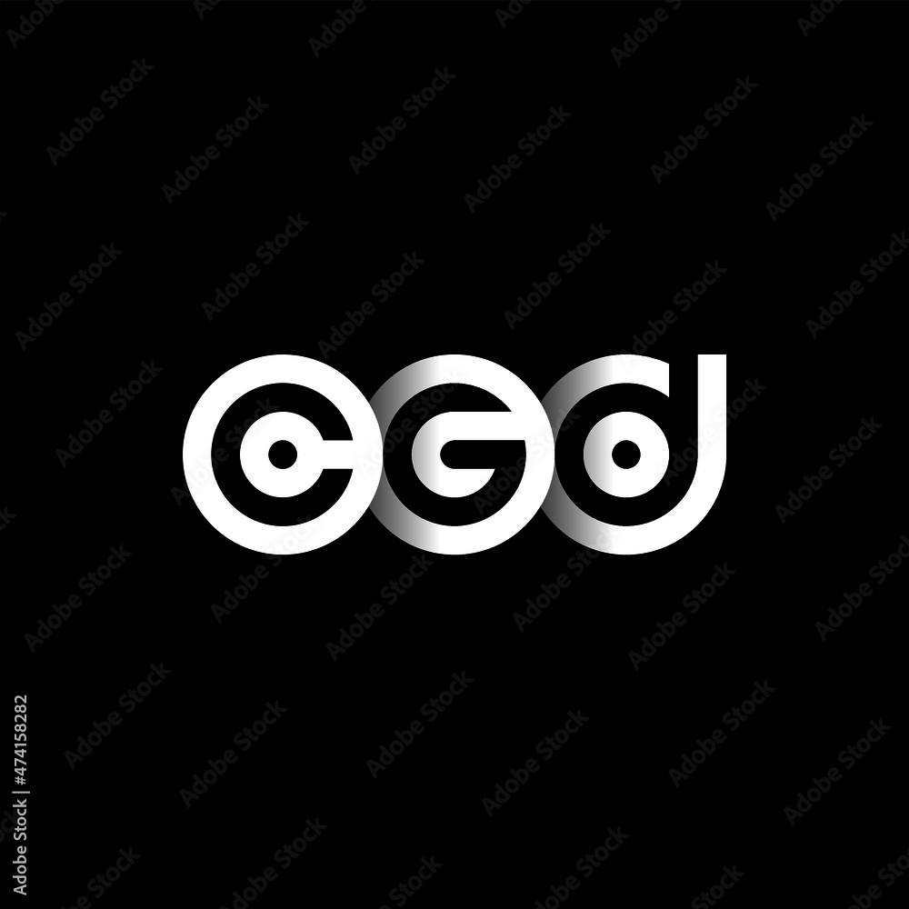 CGD Letter Initial Logo Design Template Vector Illustration CGD Letter Initial Logo Design Template Vector Illustration