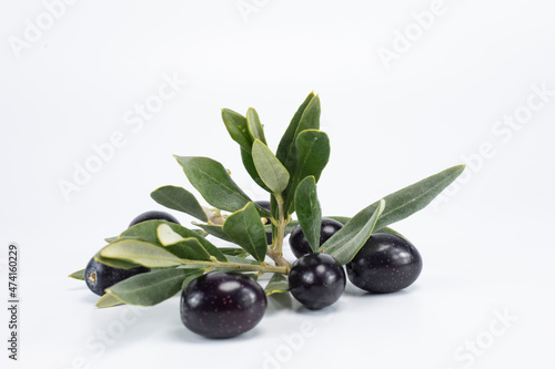  black olives as background