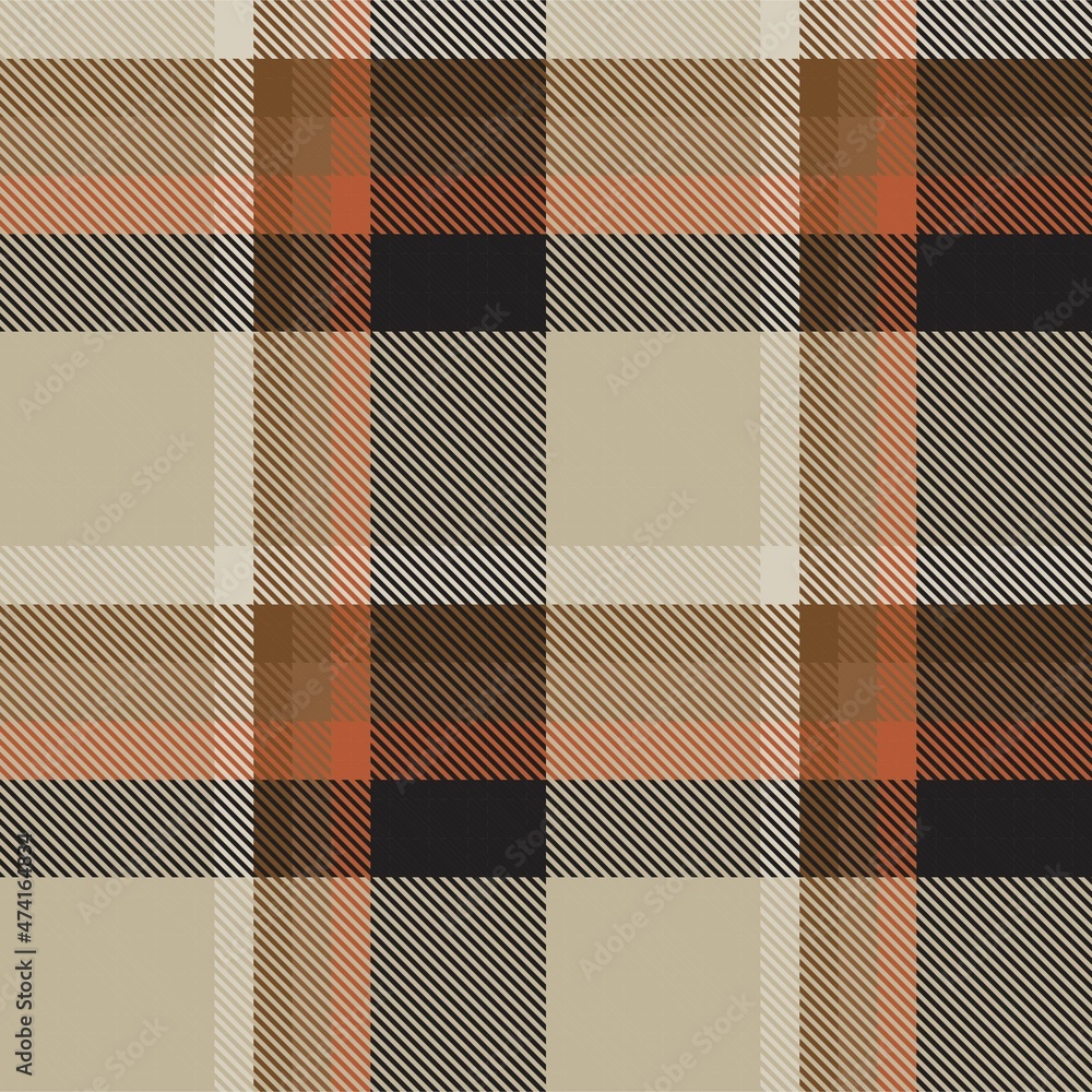 Brown Ombre Plaid textured Seamless Pattern Brown Ombre Plaid textured Seamless Pattern