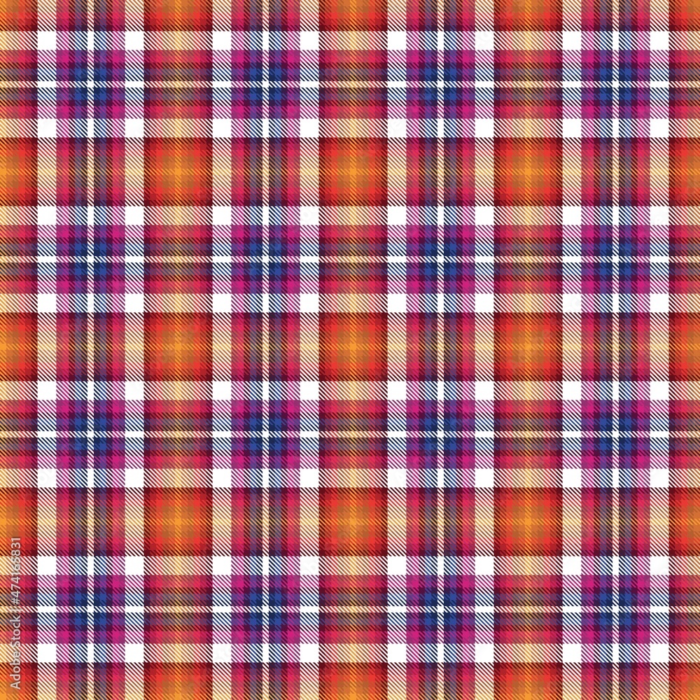 Red Ombre Plaid textured Seamless Pattern Red Ombre Plaid textured Seamless Pattern