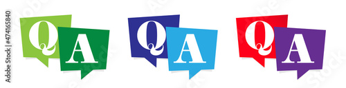 Q & A on speech bubbles