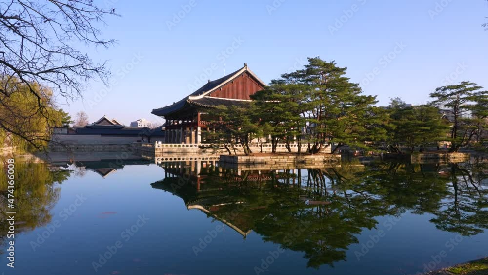 The Gyeongbokgung Palace in Seoul, South Korea, Asia The Gyeongbokgung Palace in Seoul, South Korea, Asia