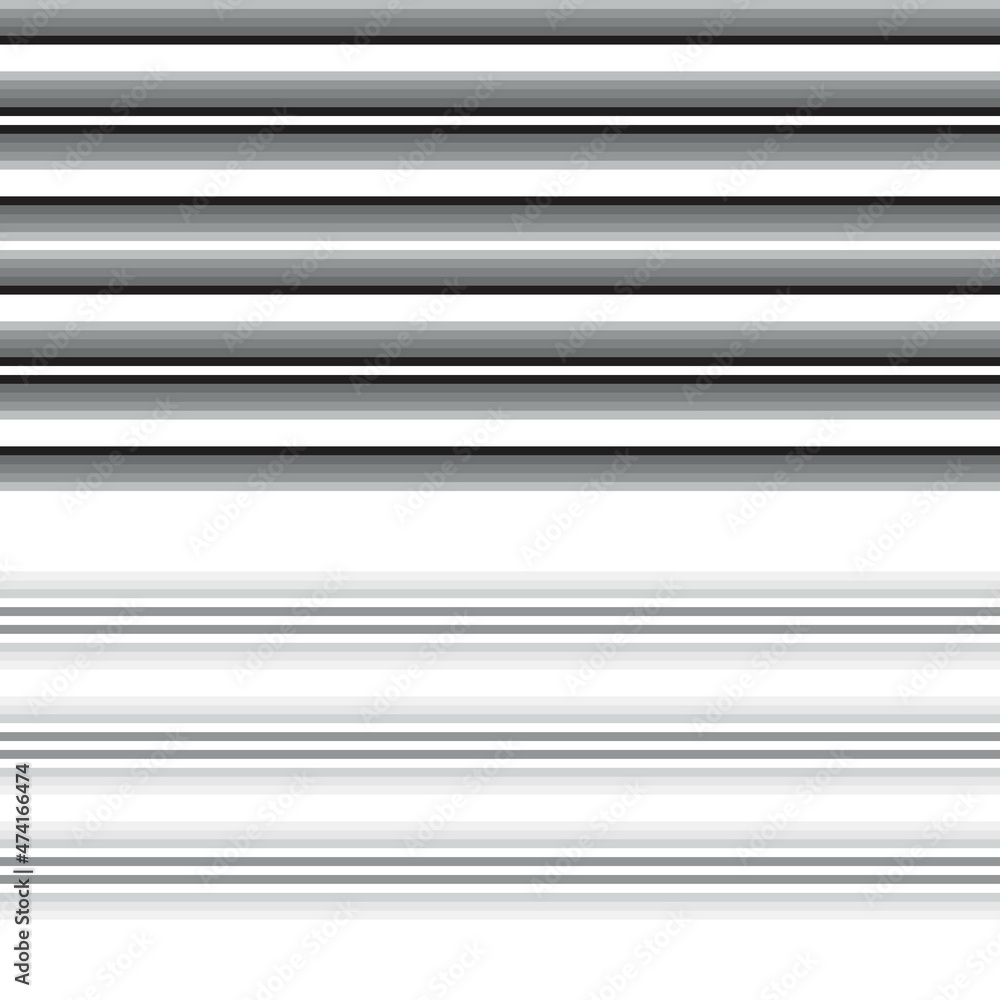 Obraz premium Black and White Double Striped seamless pattern design