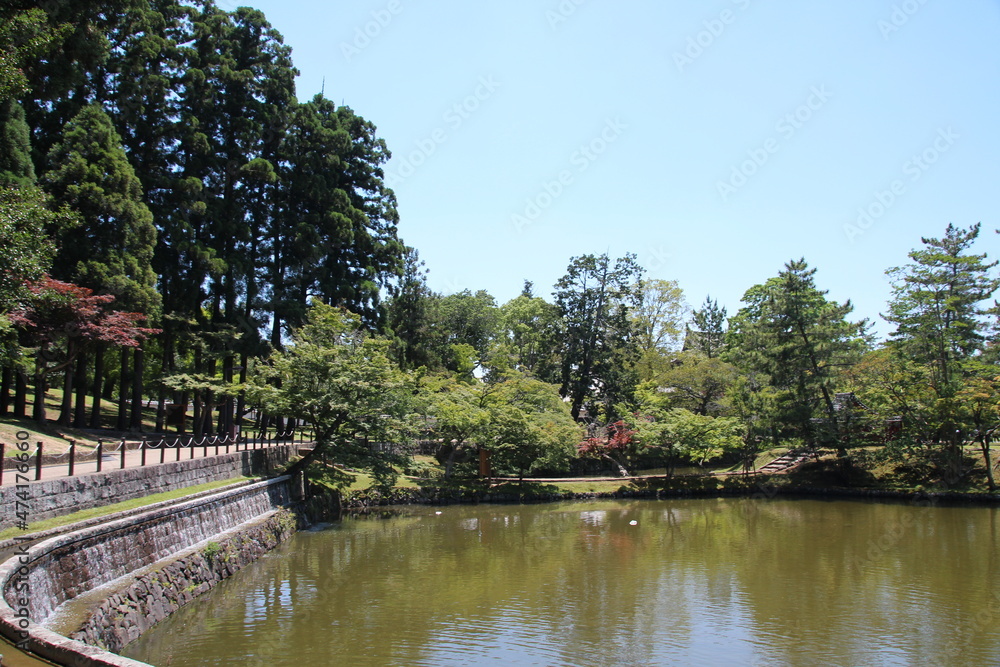 Nara, Japón, con innumerables templos y santuarios.
Nara, Japón, con innumerables templos y santuarios.