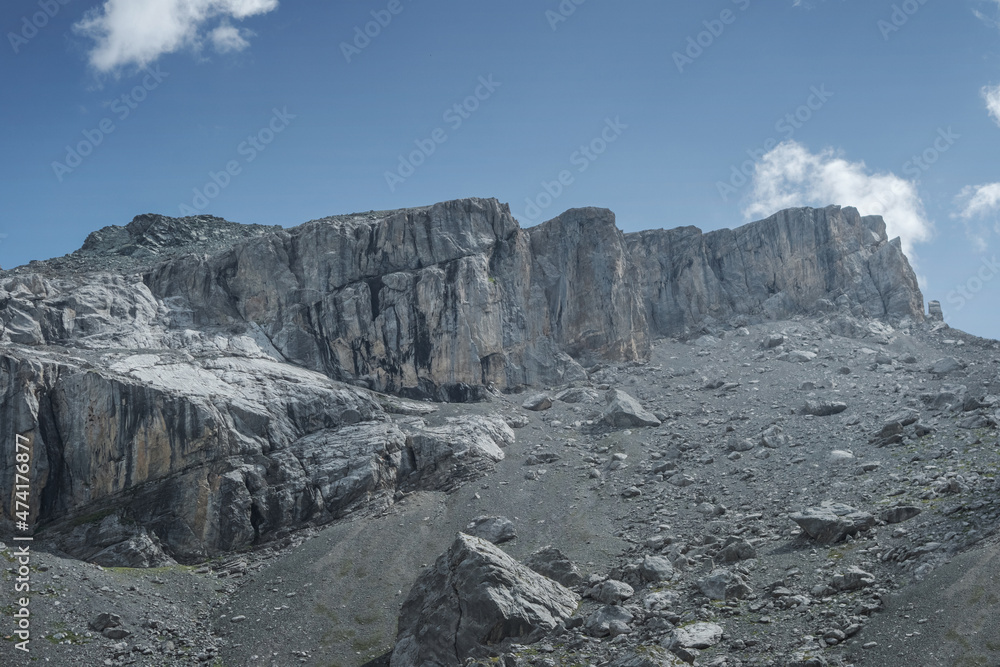 Obraz premium Plateau Agurskoye, tourist resort of Arkhyz.