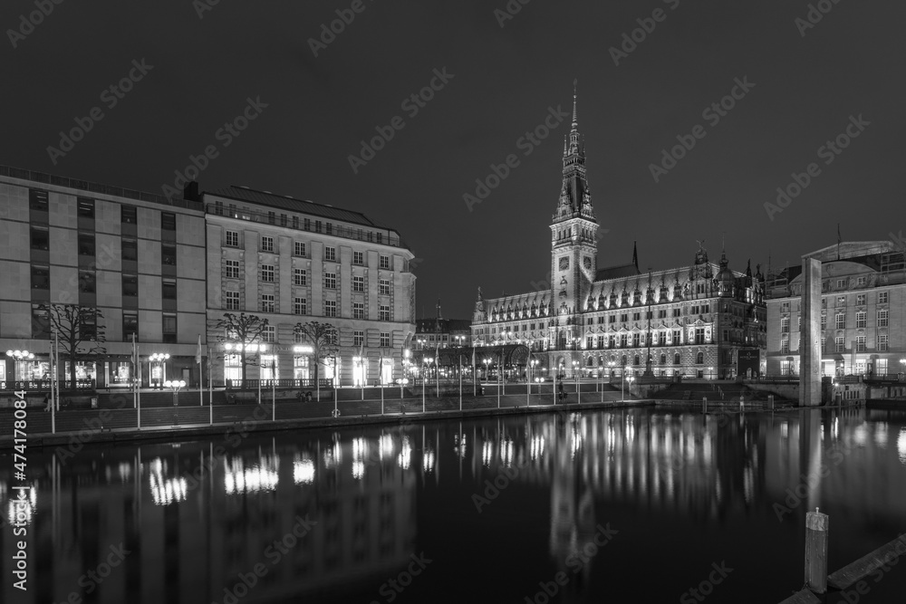 Fototapeta premium Hamburger Rathaus