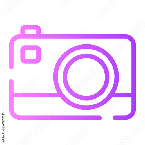 photography gradient icon