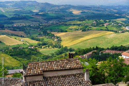 Fermo, Marche, Italy: panoramic view photo
