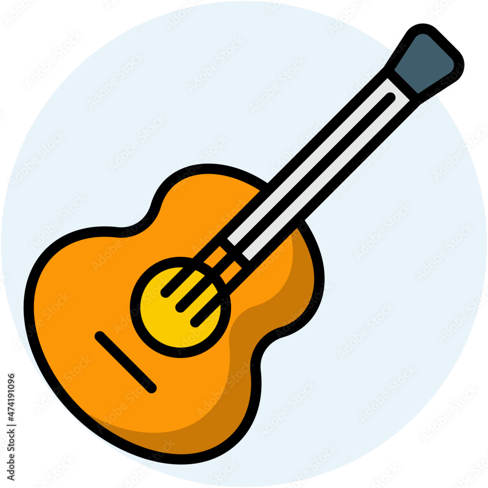Fototapeta premium Ukulele icon
