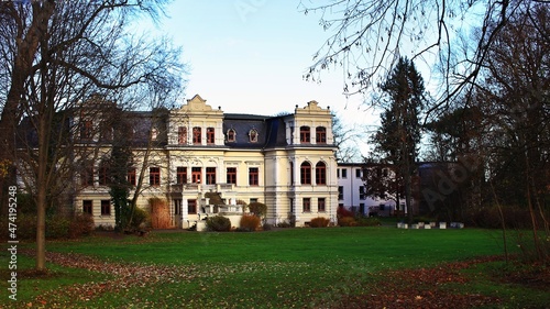 Villa Bockelmann, a renaissance building listed as monuement in Magdeburg, Germany