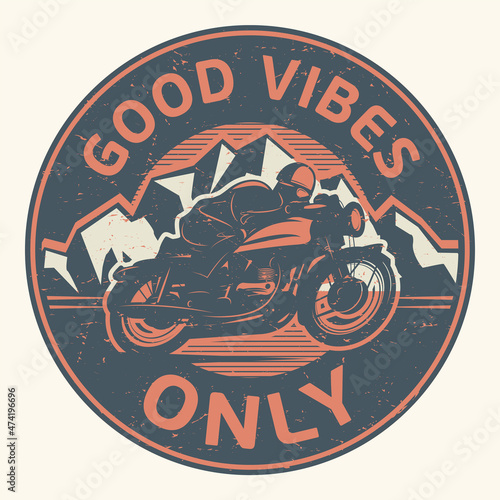 Good Vibes Only, Mountain ride design