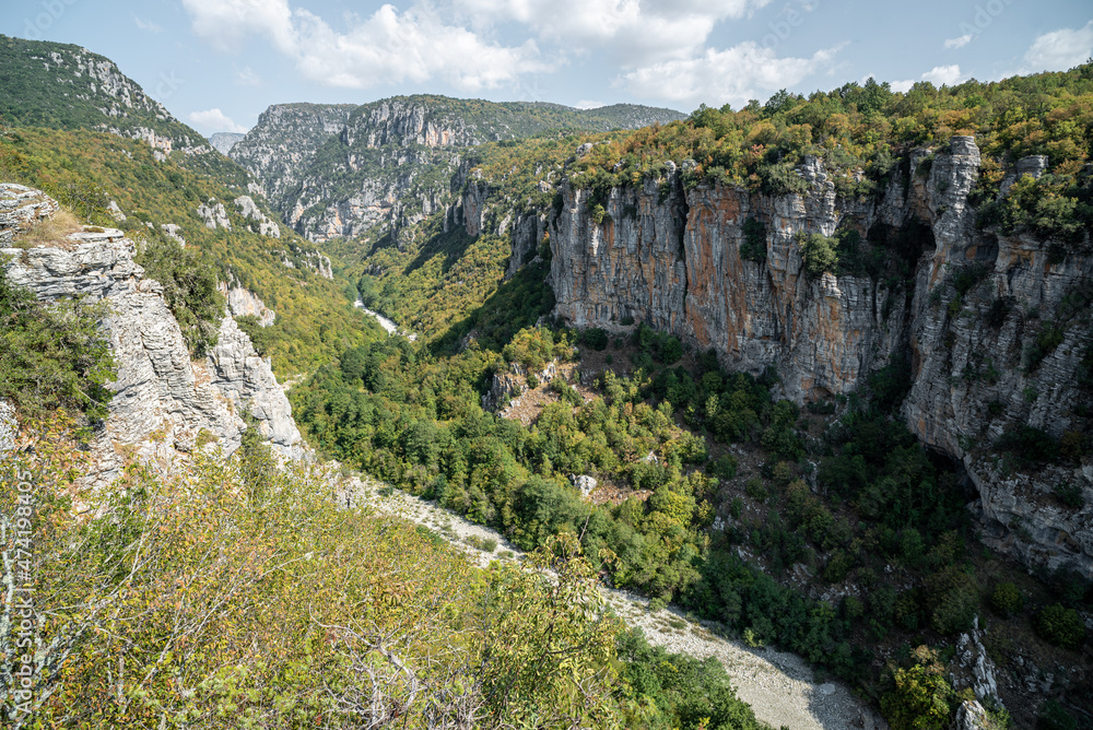 Obraz premium Vikos gorge in Epirus, Greece