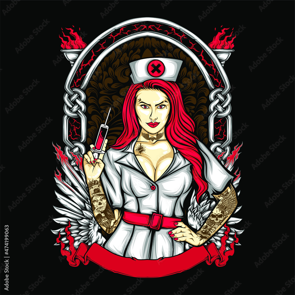 Obraz premium sexy nurse