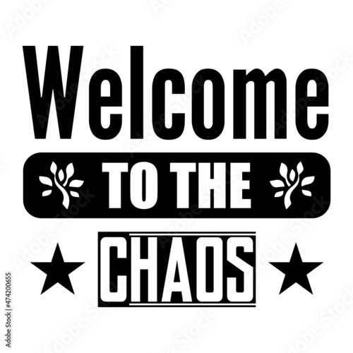 Welcome to the Chaos svg