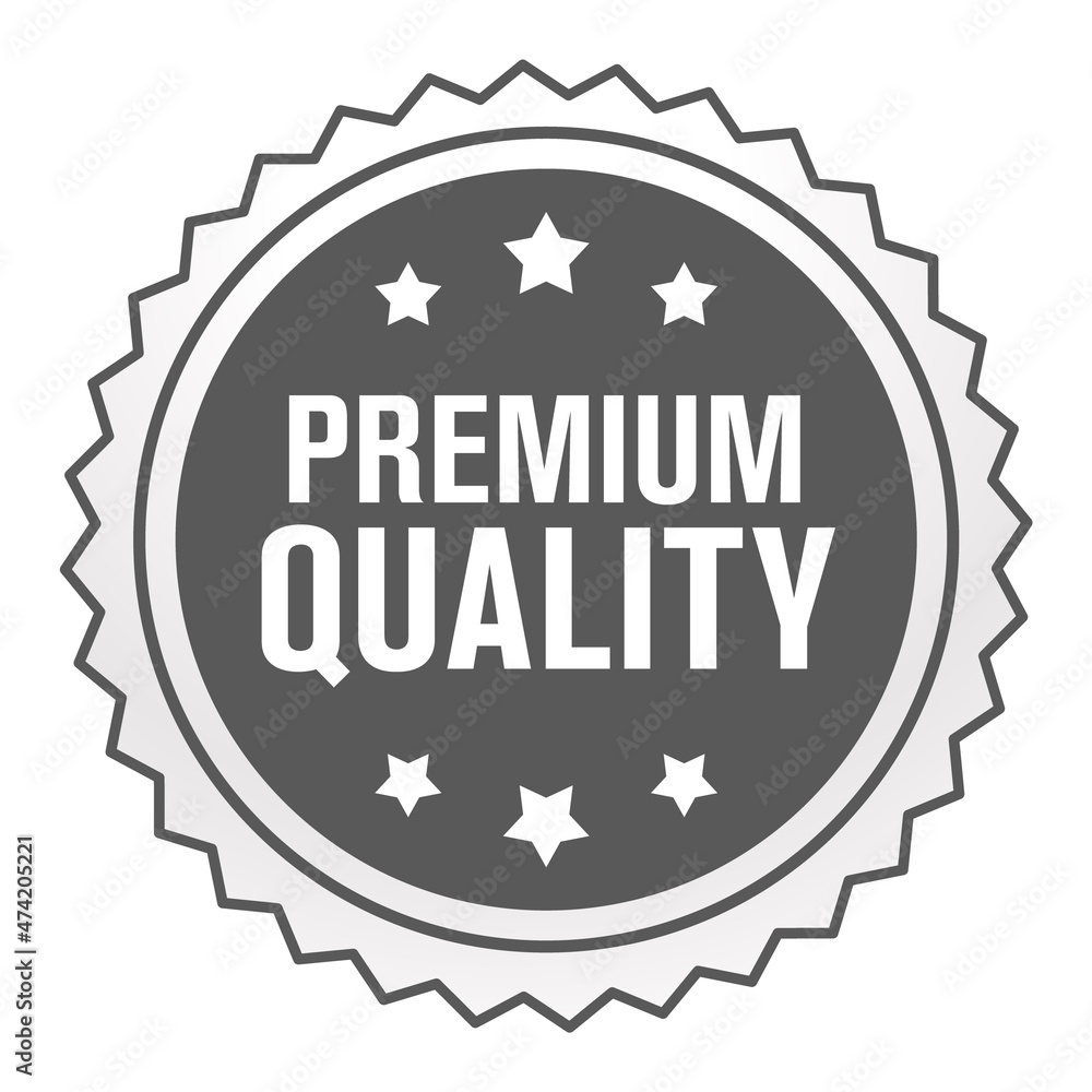 Premium quality badge, icon, sign, symbol design isolated on white background.
Premium quality badge, icon, sign, symbol design isolated on white background.