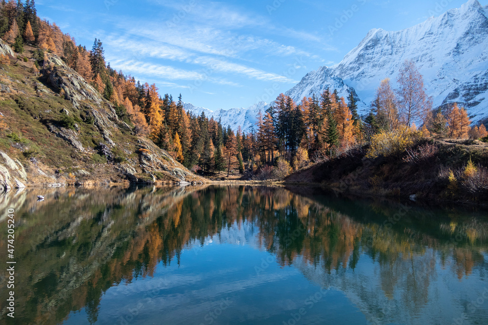 autumn in the mountains