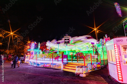 Lumineuse fête foraine