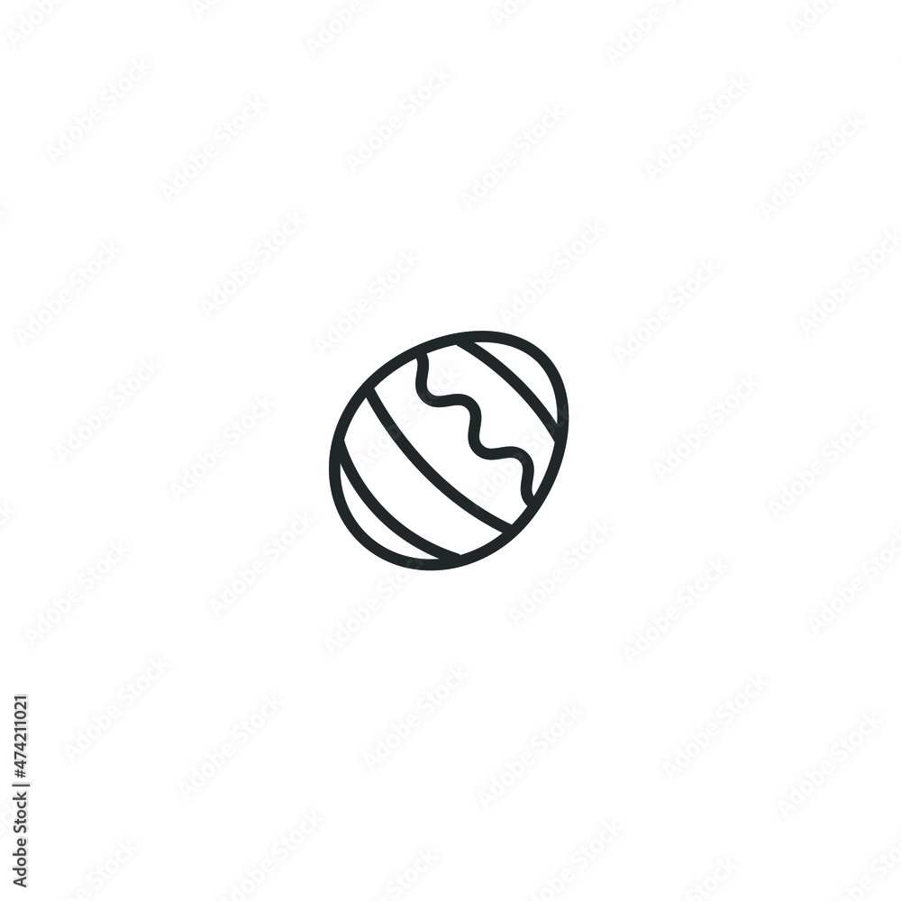 egg decoration line icon, outline vector sign, pixel perfect icon egg decoration line icon, outline vector sign, pixel perfect icon