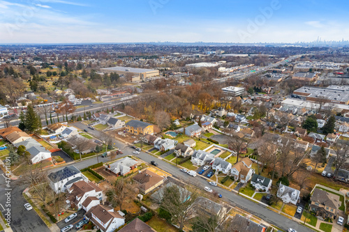 Aerial Drone of Clifton New Jersey 
