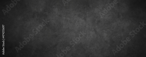 black concrete cement background with marbled dark gray cracks and wrinkled creases on old grainy paper in abstract painted vintage illustration