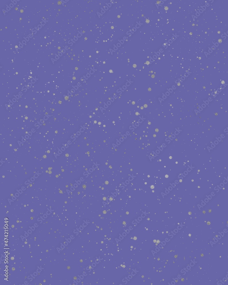 Color of the Year 2022 Very Peri, violet purple background with silver irregular dots, splatter pattern. Backdrop for banners, invitation, greeting cards, templates and montage. Color of the Year 2022 Very Peri, violet purple background with silver irregular dots, splatter pattern. Backdrop for banners, invitation, greeting cards, templates and montage.