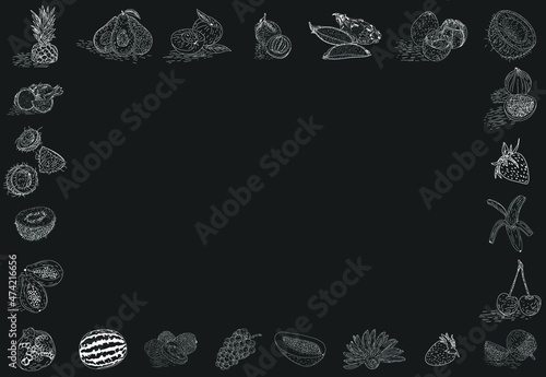 Vintage Butcher shop hand - drawn. Retro Menu Restaurant poster. Vector. Fresh meat products. Design element for poster, menu, flyer, banner, package.