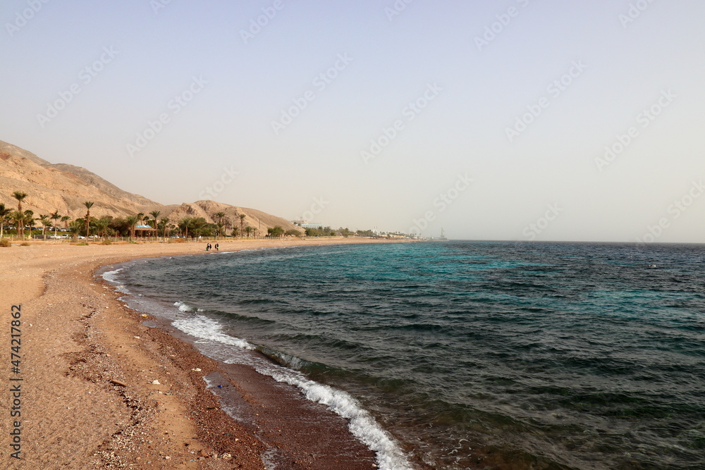 Seashore. Israel. Eilat