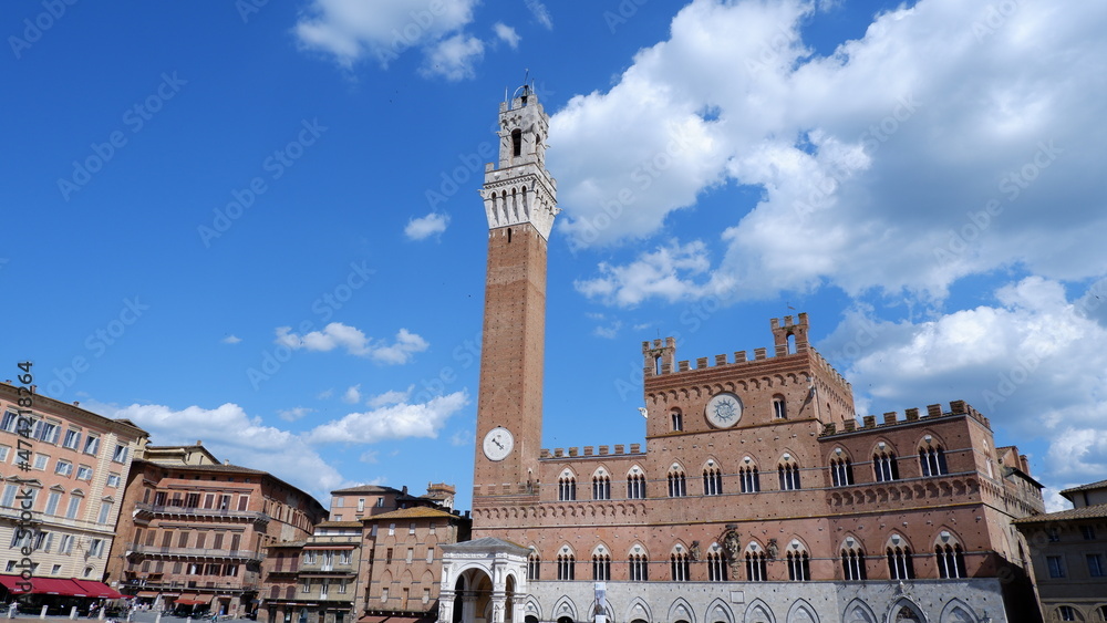 Torre del Mangia - Siena Tuscany Italy 